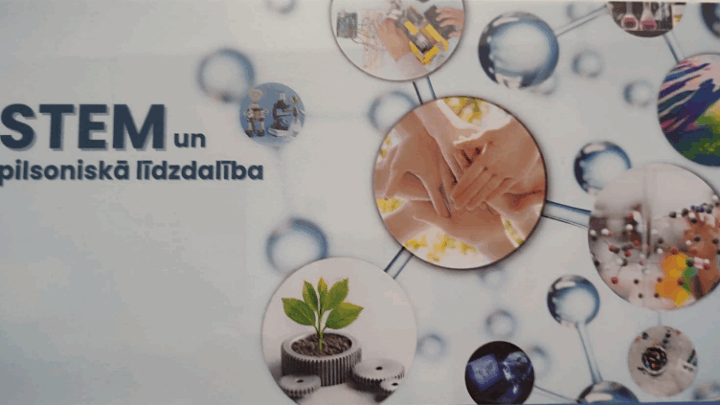 ESF+ projekts “STEM un pilsoniskās līdzdalības norises plašākai izglītības pieredzei un karjeras izvēlei”