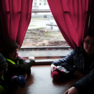 Daugavpils pa tramvaja logiem no iekšpuses! 4