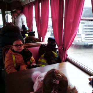 Daugavpils pa tramvaja logiem no iekšpuses! 8